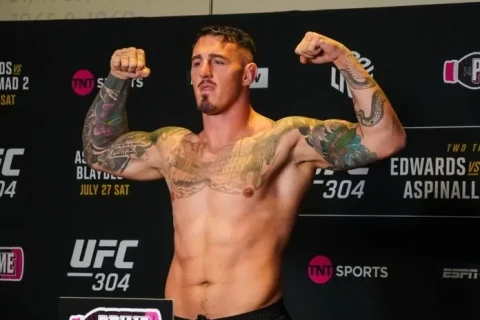 UFC çempionu futbolçu Erlinq Halandla birgə məşq etmək arzusundadır