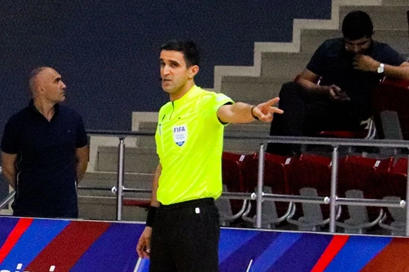 FIFA referisi Knyaz Əmiraslanov Çempionlar Liqasının oyunlarına təyinat alıb