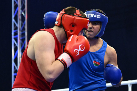 Three more Azerbaijani boxers advance to semifinals at U-15 European Championship - PHOTO