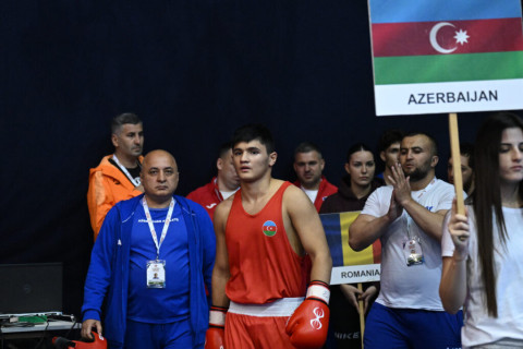 Three more Azerbaijani boxers advance to semifinals at U-15 European Championship - PHOTO