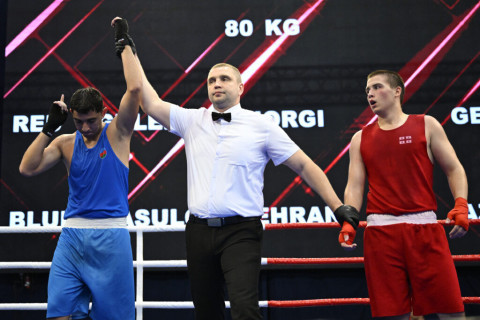 Three more Azerbaijani boxers advance to semifinals at U-15 European Championship - PHOTO