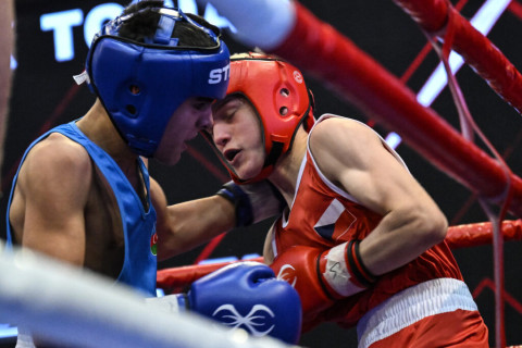 Three more Azerbaijani boxers advance to semifinals at U-15 European Championship - PHOTO
