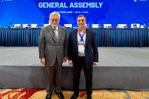 Hikmət Səmədov Dünya Taekvondo Federasiyasının Baş Assambleyasında - FOTO