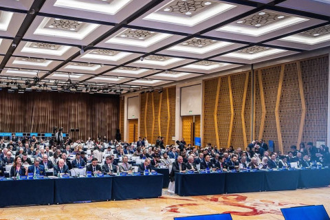 Hikmət Səmədov Dünya Taekvondo Federasiyasının Baş Assambleyasında - FOTO