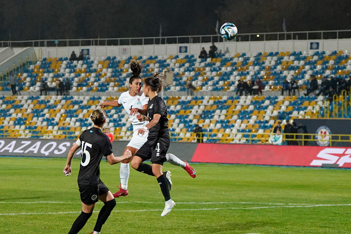 Qadın futbol millimiz Qazaxıstanı məğlub edib - YENİLƏNİB + FOTO