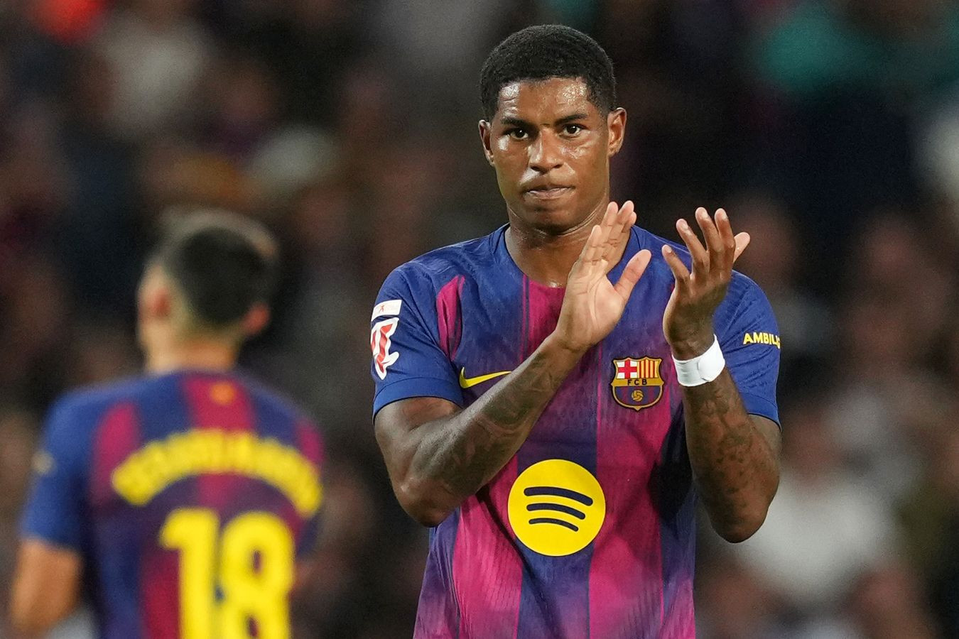 Marcus Rashford reflects on time at Manchester United