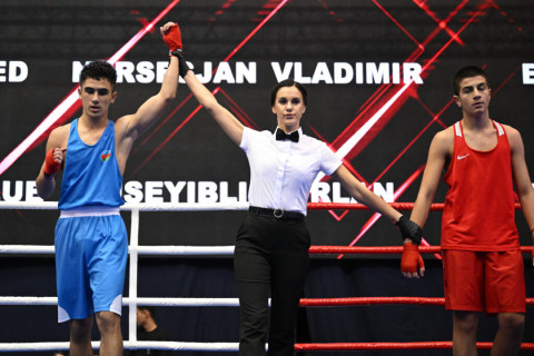 Azerbaijani boxers advance to finals at U-15 European Championship - PHOTO