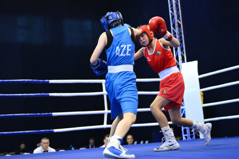 Azerbaijani boxers advance to finals at U-15 European Championship - PHOTO