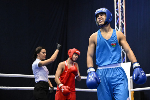 Azerbaijani boxers advance to finals at U-15 European Championship - PHOTO