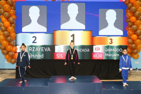 Qəbələdə bədii gimnastika üzrə turnir davam edir - FOTO