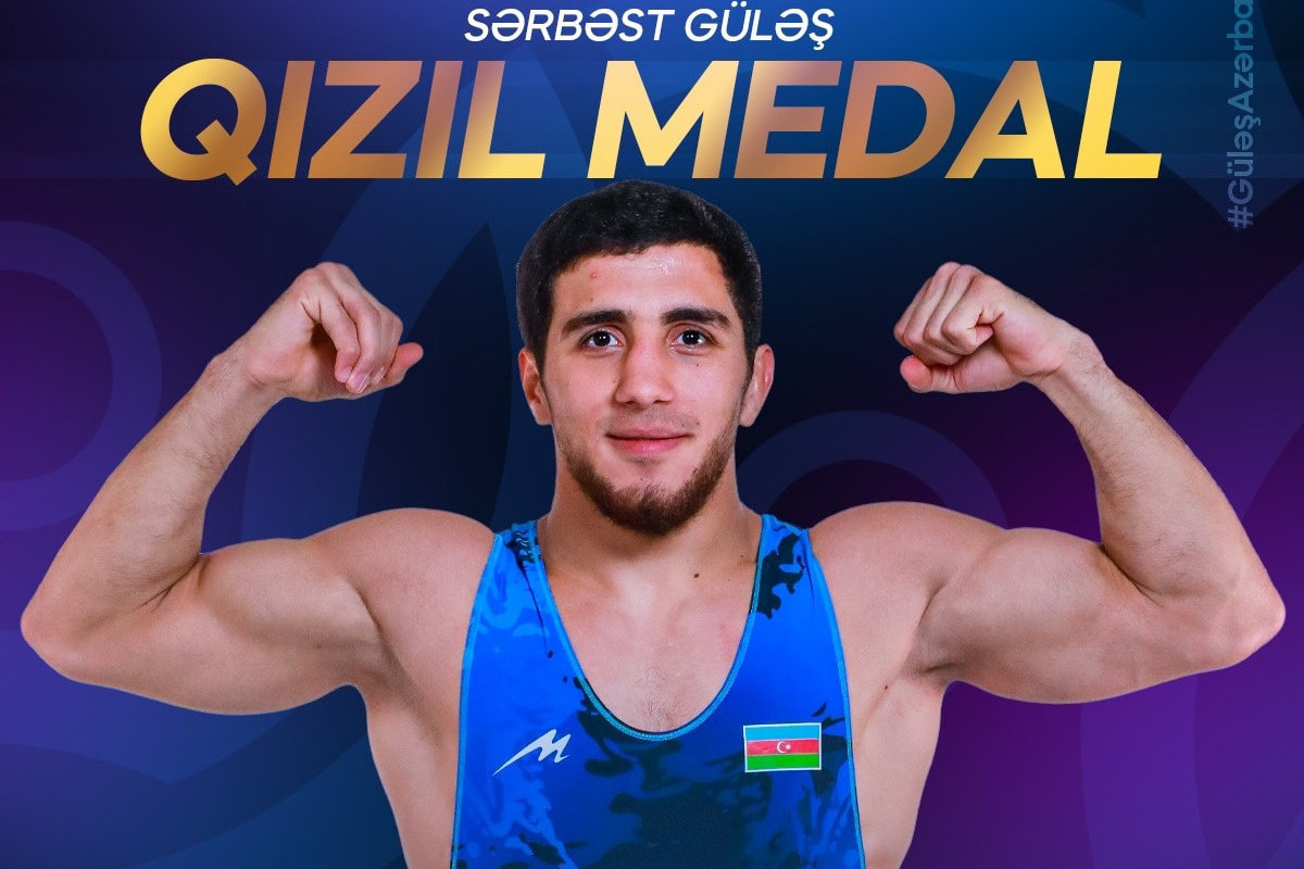 Dünya çempionatı: Bir güləşçimiz qızıl, digəri gümüş medal qazanıb - YENİLƏNİB + FOTO/VİDEO