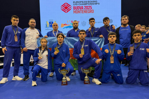 Azərbaycan boksçularından Avropa çempionatında 8 medal - FOTO
