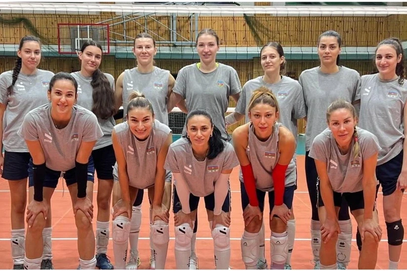 Azerbaijani women’s volleyball team begins preparation for 6th Islamic Solidarity Games