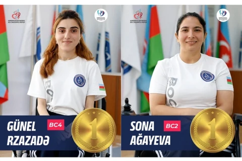 Boccia üzrə paralimpiyaçılarımız Qazaxıstandakı turnirdə 5 qızıl medal qazanıblar