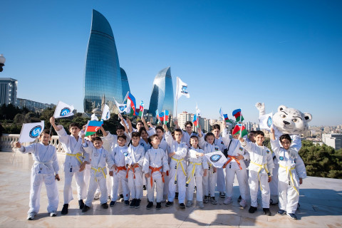 Ümumdünya Cüdo Günündə “Şəhər turu” - FOTO