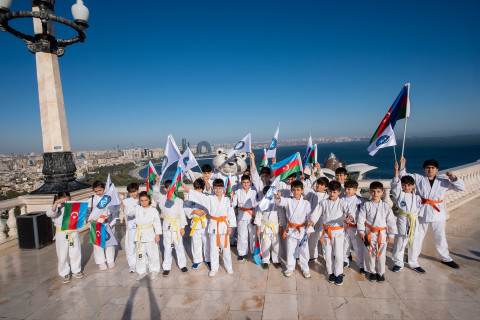 Ümumdünya Cüdo Günündə “Şəhər turu” - FOTO