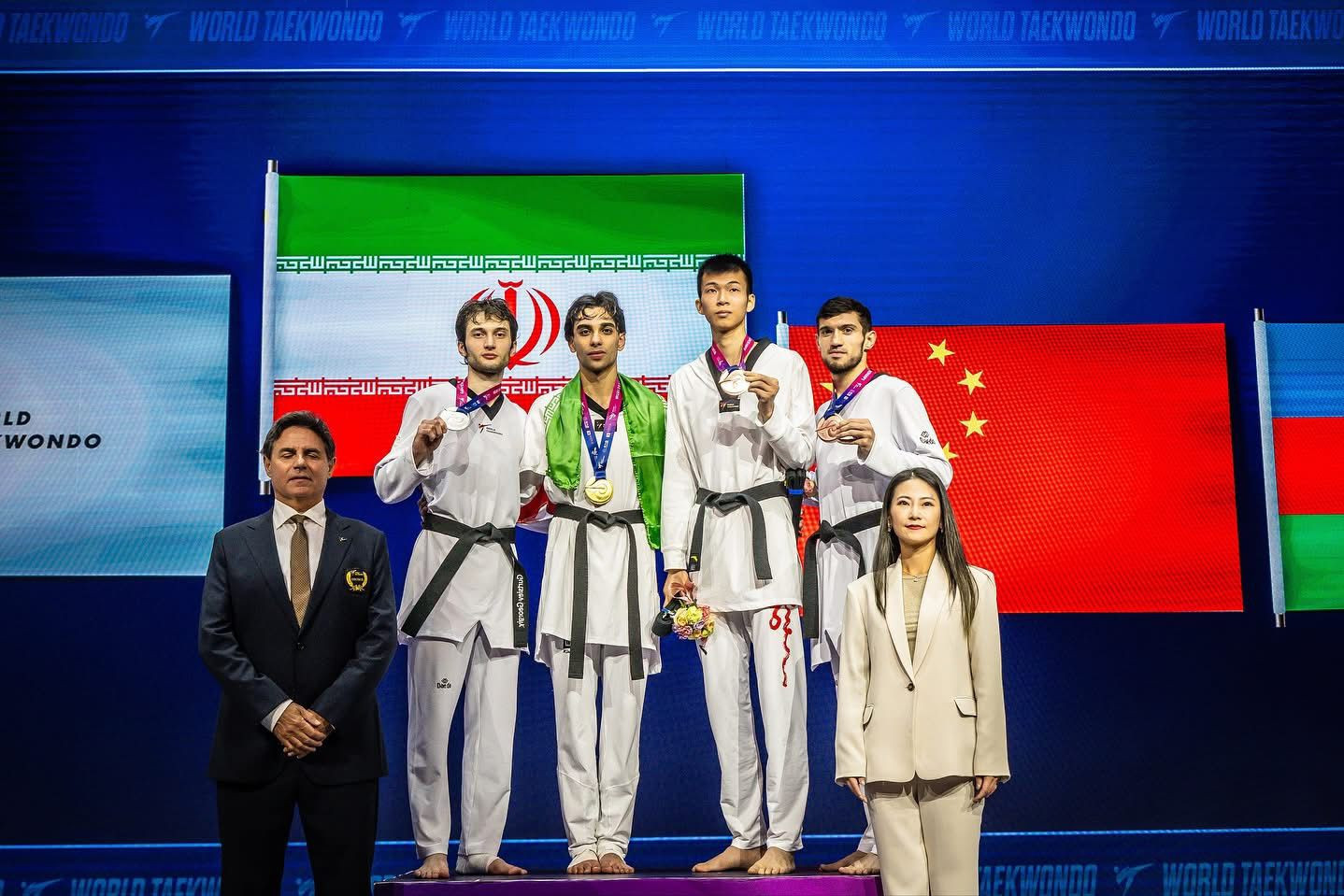 Azərbaycan taekvondo üzrə dünya çempionatında ilk medalını qazanıb - FOTO