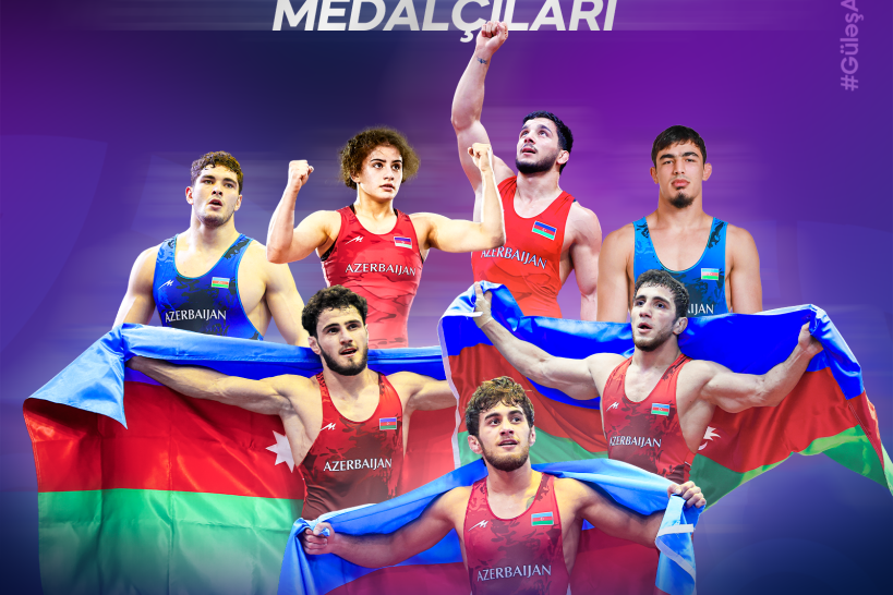 Азербайджанские борцы добились исторического успеха на молодежном ЧМ