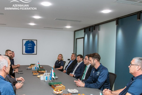 Fərid Qayıbov ASF-nin rəhbərliyi və baş məşqçiləri ilə görüşüb - FOTO