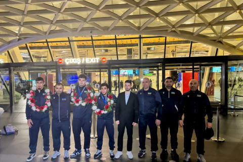 Azərbaycan güləşçiləri U-23 dünya çempionatında tarixi uğur qazanıblar - FOTO