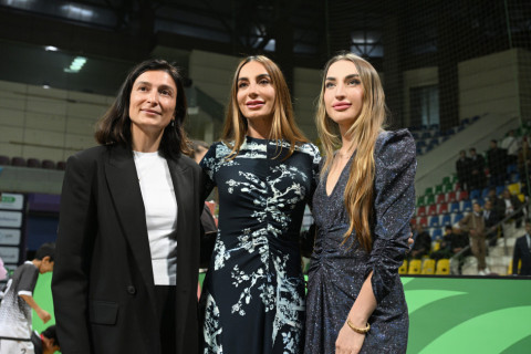 По инициативе Лейлы Алиевой организован очередной турнир по мини-футболу среди команд детских домов - ФОТО