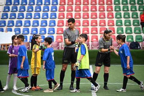 По инициативе Лейлы Алиевой организован очередной турнир по мини-футболу среди команд детских домов - ФОТО