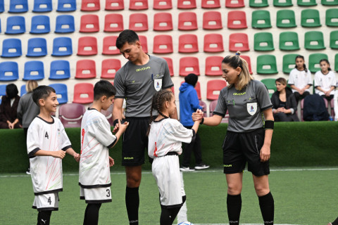 По инициативе Лейлы Алиевой организован очередной турнир по мини-футболу среди команд детских домов - ФОТО