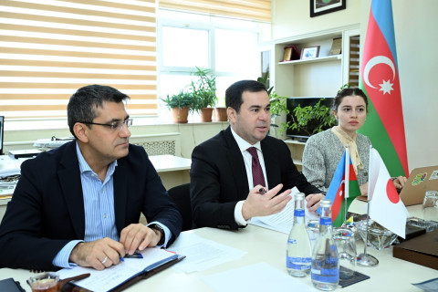 Nazir müavini Yaponiya səfiri ilə Bakıda keçiriləcək dünya çempionatını müzakirə edib - FOTO