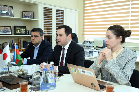 Nazir müavini Yaponiya səfiri ilə Bakıda keçiriləcək dünya çempionatını müzakirə edib - FOTO