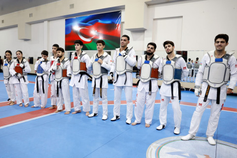 “Qarabağ”ın braziliyalı ulduzu Kadi Borges parataekvondoçuların məşqində olub - FOTO