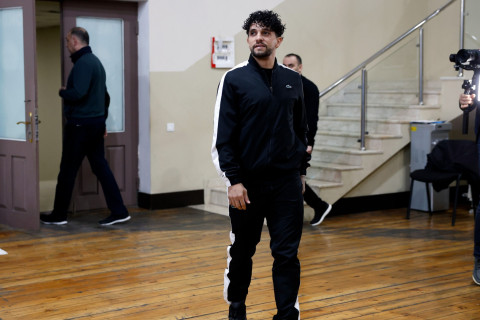 Бразильская звезда "Карабаха" Кади Боржес посетил тренировку паратаеквондистов - ФОТО