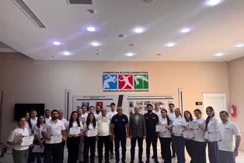 Azərbaycan Atletika Federasiyasında hakimlər üçün seminar keçirilib