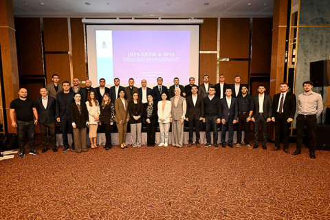 Bakıda UEFA Grow proqramının dəstəyi ilə seminar təşkil olunub - FOTO/VİDEO