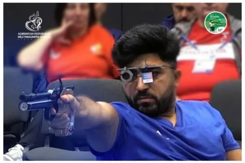 Азербайджанский стрелок выиграл "бронзу" на Кубке мира по парастрельбе