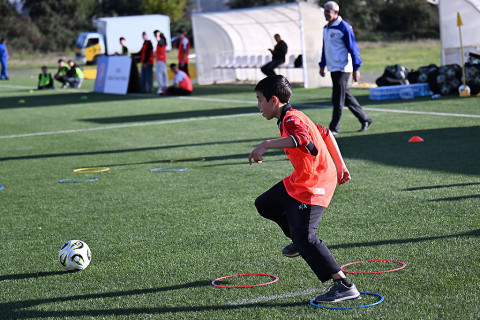 Qəbələdə kütləvi futbol festivalı keçirilib - FOTO