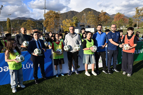 Qəbələdə kütləvi futbol festivalı keçirilib - FOTO
