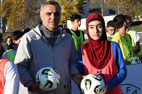 Qəbələdə kütləvi futbol festivalı keçirilib - FOTO