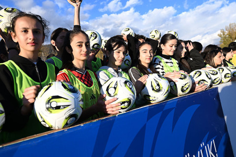 Qəbələdə kütləvi futbol festivalı keçirilib - FOTO