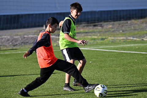 Qəbələdə kütləvi futbol festivalı keçirilib - FOTO