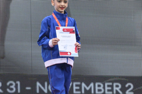 В Баку стартовал международный турнир по художественной гимнастике Ocaq Cup - ФОТО