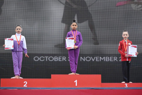 В Баку стартовал международный турнир по художественной гимнастике Ocaq Cup - ФОТО