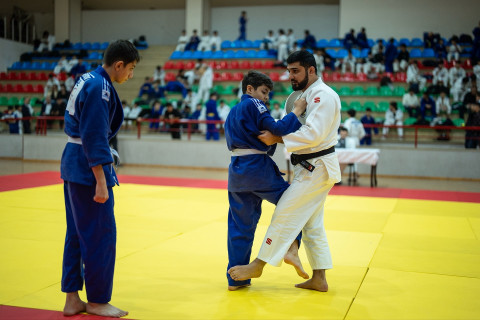 Naxçıvanda idmançılar üçün kəmər dərəcələri imtahanı təşkil edilib - FOTO