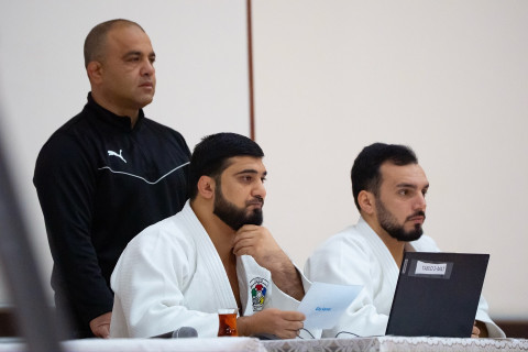 Naxçıvanda idmançılar üçün kəmər dərəcələri imtahanı təşkil edilib - FOTO