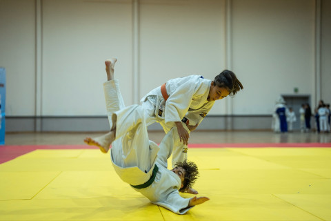 Naxçıvanda idmançılar üçün kəmər dərəcələri imtahanı təşkil edilib - FOTO