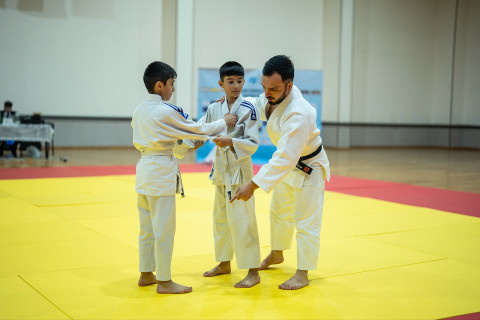 Naxçıvanda idmançılar üçün kəmər dərəcələri imtahanı təşkil edilib - FOTO