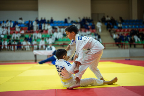 Naxçıvanda idmançılar üçün kəmər dərəcələri imtahanı təşkil edilib - FOTO