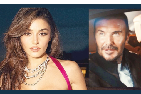 Devid Bekhem Hande Erçel ilə reklam çarxında - VİDEO