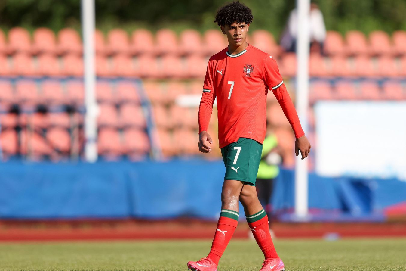 Cristiano Ronaldo Jr. scores first goal for Portugal U16