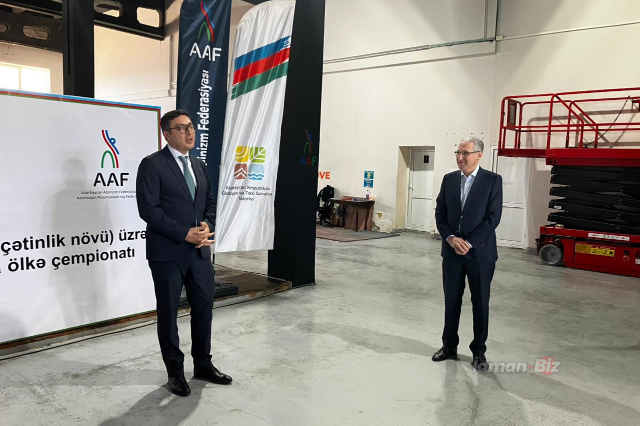 İdman dırmanması üzrə ölkə çempionatının açılış mərasimi keçirilib - FOTO