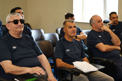 Futzal hakimləri və inspektorlar üçün seminar keçirib - FOTO